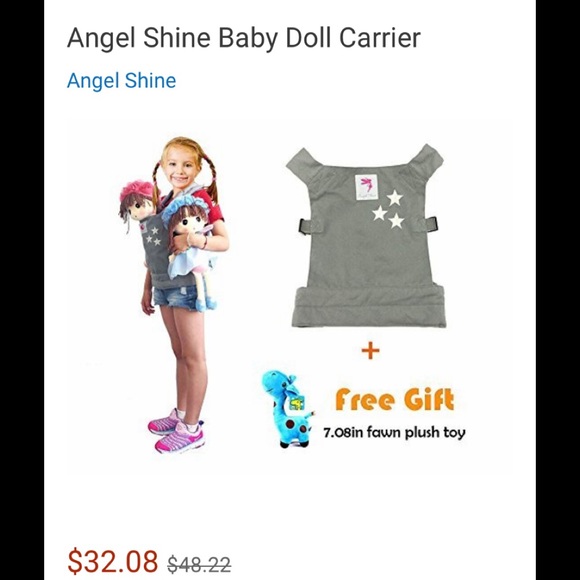 Baby doll carrier for child’s doll - Picture 1 of 4